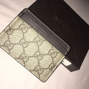 Gucci card holder 4 pocket